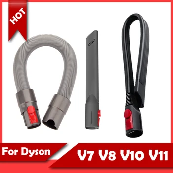 Для Dyson V8 V7 V10 V11 Комплект шлангов, Насадка, Угловой инструмент для чистки, Аксессуары для пылесоса, Гибкий инструмент