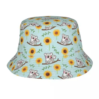 Шляпа с подсолнухами, Модная солнцезащитная кепка, Уличная рыбацкая шляпа для женщин и мужчин, Подростковые пляжные кепки, Рыболовная кепка