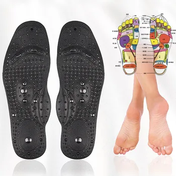 Улучшенный магнитный массажный шаблон для терапии ног, шаблон для акупунктурных точек, коврик для детоксикации тела, магнитная потеря веса 68