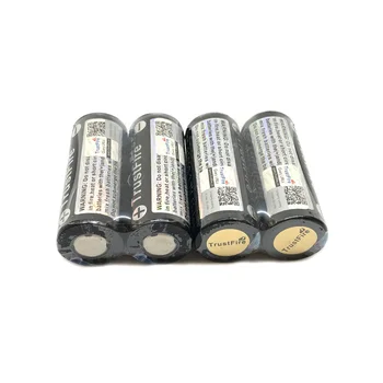 18 шт./лот TrustFire 3,7 В 4000 мАч TF 26650 Аккумулятор Перезаряжаемые Защищенные Литиевые Батареи Для Фонариков/Электронных сигарет