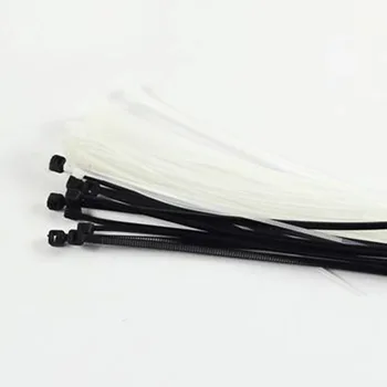 50 Шт. Высококачественные Самоблокирующиеся кабельные уплотнения, Нейлоновые кабельные стяжки 150 мм/200 мм/300 мм, кабельные стяжки на молнии