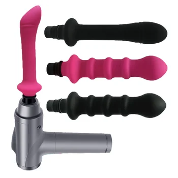 Fredorch, автоматический пистолет для фасции, Массажная головка для силиконового фаллоимитатора для женщин, секс-игрушки для мастурбации