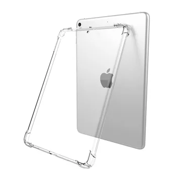 Чехол из ТПУ для iPad Air 4 10,2 Pro 11 2020 Противоударная Прозрачная Задняя крышка для iPad Air 3 2 1 9,7 Pro 10,5 Mini 7th 8th 2019 2018 Capa