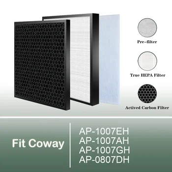Сменный фильтр True HEPA и Carbon для моделей AP-1007EH AP-1007AH AP-1007GH AP-0807DH Coway Air Purifier