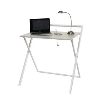 Основы Без сборки, складной стол с двойным USB-зарядным устройством, подставка для ноутбука, компьютерный стол, офисная мебель