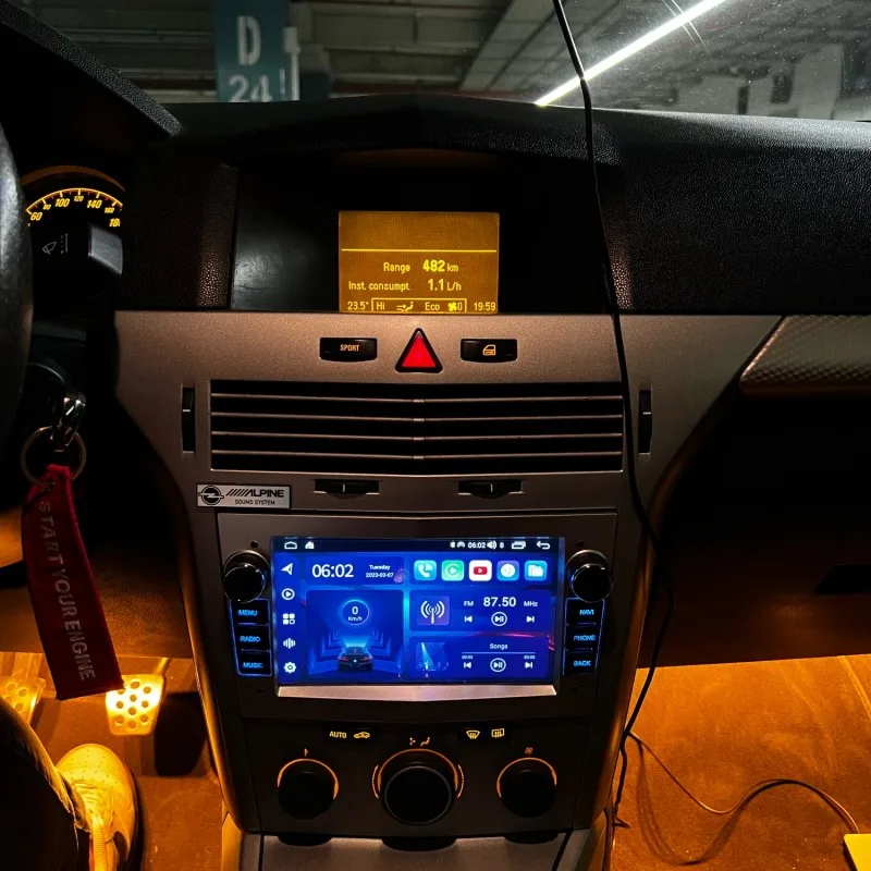 Автомобильное радио Android 11 Для Opel Vauxhall Astra Antara Meriva Vivaro Combo Signum Vectra Corsa 2din Мультимедиа Carplay gps 4