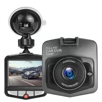 Видеорегистратор 2,4-Дюймовая Автомобильная Камера HD 1080P Портативный Мини-Видеорегистратор с Петлевой Записью Ночного Видения Cam Auto Dash Vehical S2R7