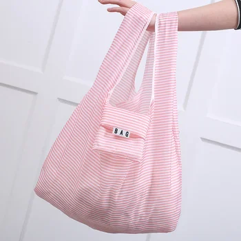 Эко-сумка для покупок, модные холщовые сумки-тоут Большой емкости, Многоразовая Сумка Через Плечо, Складная Переносная сумка для продуктов