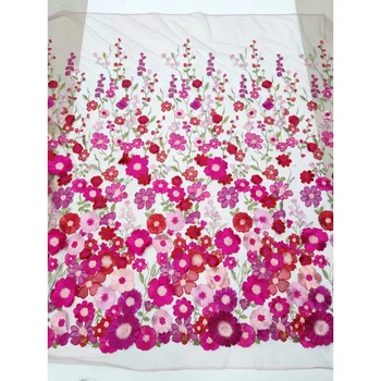 Ткани для одежды с жаккардовой вышивкой 92 см x 150 см, ткань с объемным цветочным узором, ткань для шитья подола платья, ткань Чонсам своими руками