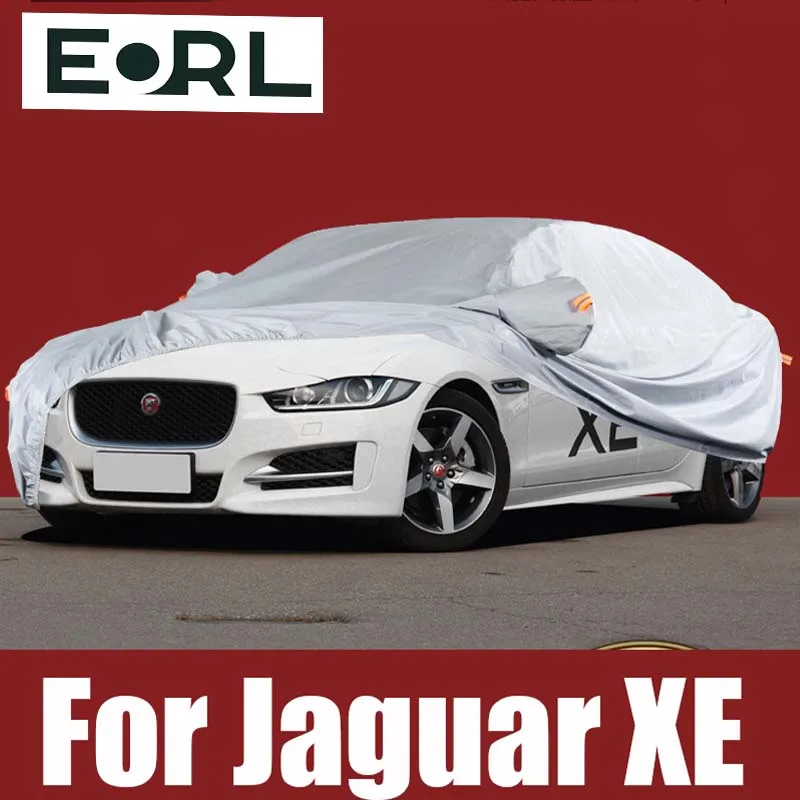 Автомобильный Солнцезащитный козырек Наружный Peotector Наружные чехлы для Jaguar XE Из водонепроницаемой ткани Оксфорд с защитой от ультрафиолета 0