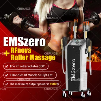 2023 Новый EMSZERO 2 в 1 Роликовый Массаж Для Похудения Терапия 60K Компрессионный Микровибрационный Вакуумный 5D Аппарат для похудения Тела