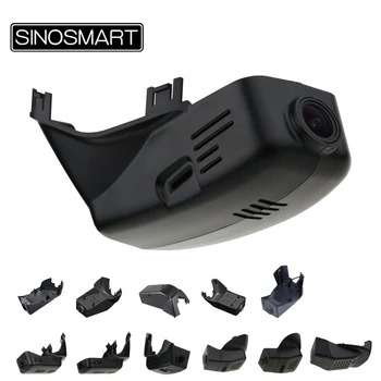 SINOSMART 1080P Wifi Специальный Видеорегистратор Dash Cam Камера для Volvo V60 S60 S80 S80L S90 XC40 XC60 XC70 XC90 App Control Провод Датчика Дождя