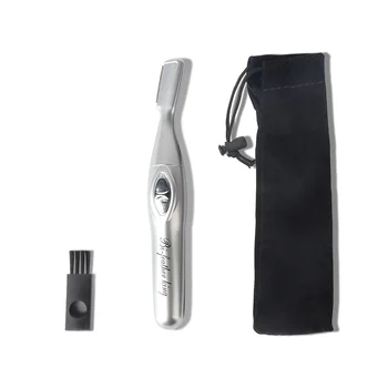 Электрический триммер для бровей, средство для удаления волос на лице, женская портативная косметика, макияж