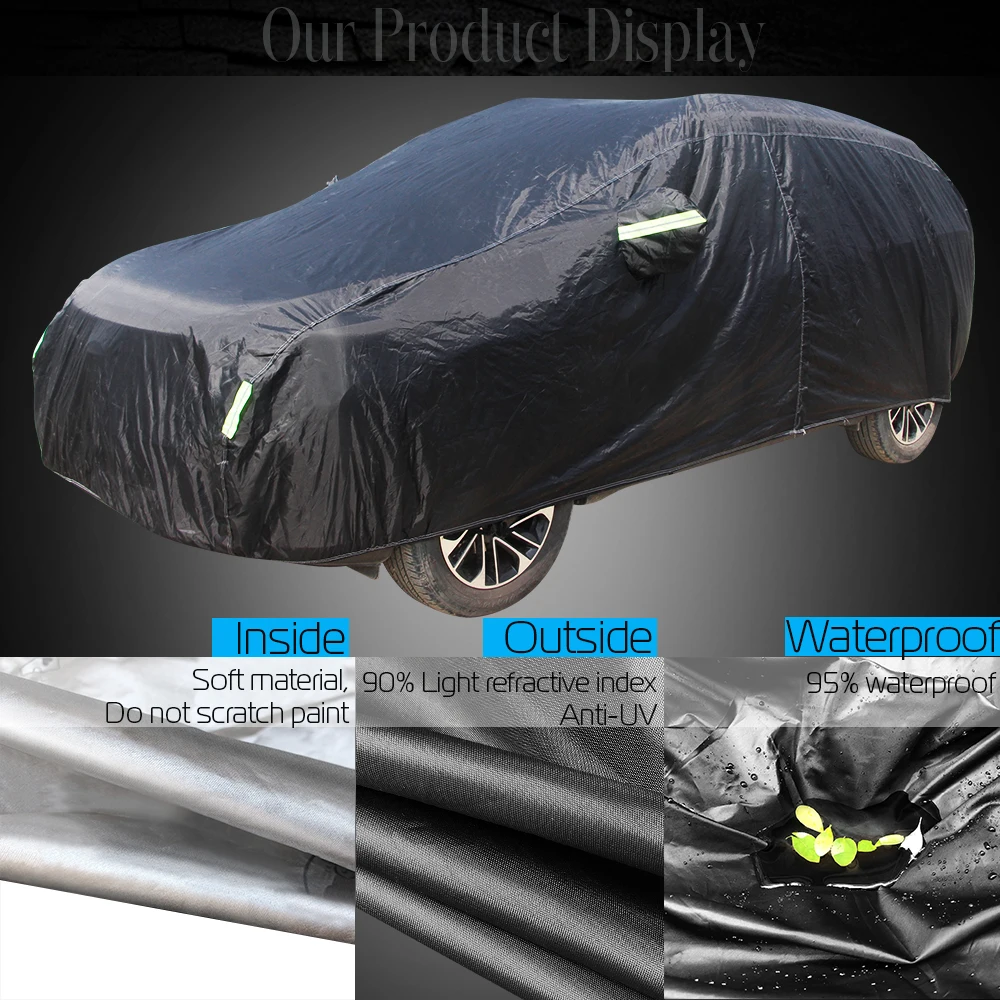 Водонепроницаемый чехол для автомобиля внедорожник Открытый Солнцезащитный козырек Анти-УФ Снег, Дождь, Пылезащитный чехол для Mazda Tribute 1