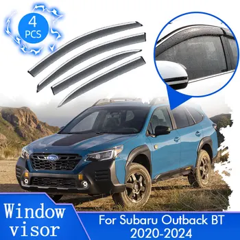 Для Subaru Outback Legacy BT 2020 2021 2022 2023 2024 Козырек От Дождя И Ветра, Дефлекторы, Защитная Крышка, Отделка Тента, Автомобильные Аксессуары