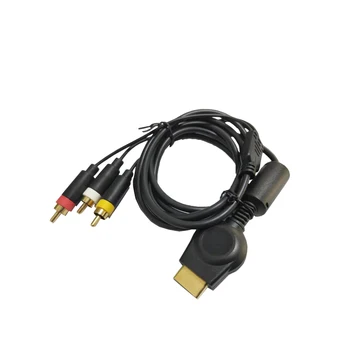 100 шт. Высококачественный аудио-видео кабель для PlayStation 3, линейный шнур для игровой консоли PS3, Аудио-Видео AV-кабель, игровые аксессуары