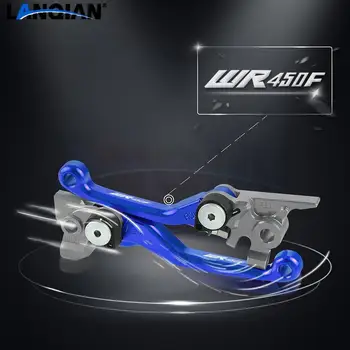 Для Yamaha WR450F Аксессуары Для мотоциклов Dirt Pit Bike Мотокросс Сводные Тормозные Рычаги Сцепления WR 450F WR 450 F 2001-2015 2017 2018