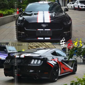 Для Mustang GT500 автомобильная наклейка, модификация кузова, спортивная мода, полная наклейка на автомобиль