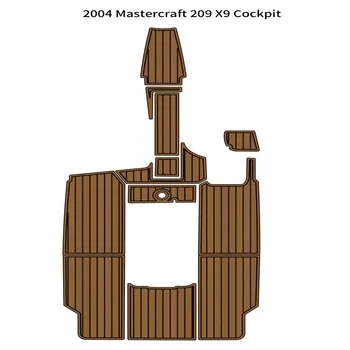 2004 Mastercraft 209 X9 Коврик для кокпита Лодка EVA Пенопласт из искусственного Тика Палубный Коврик