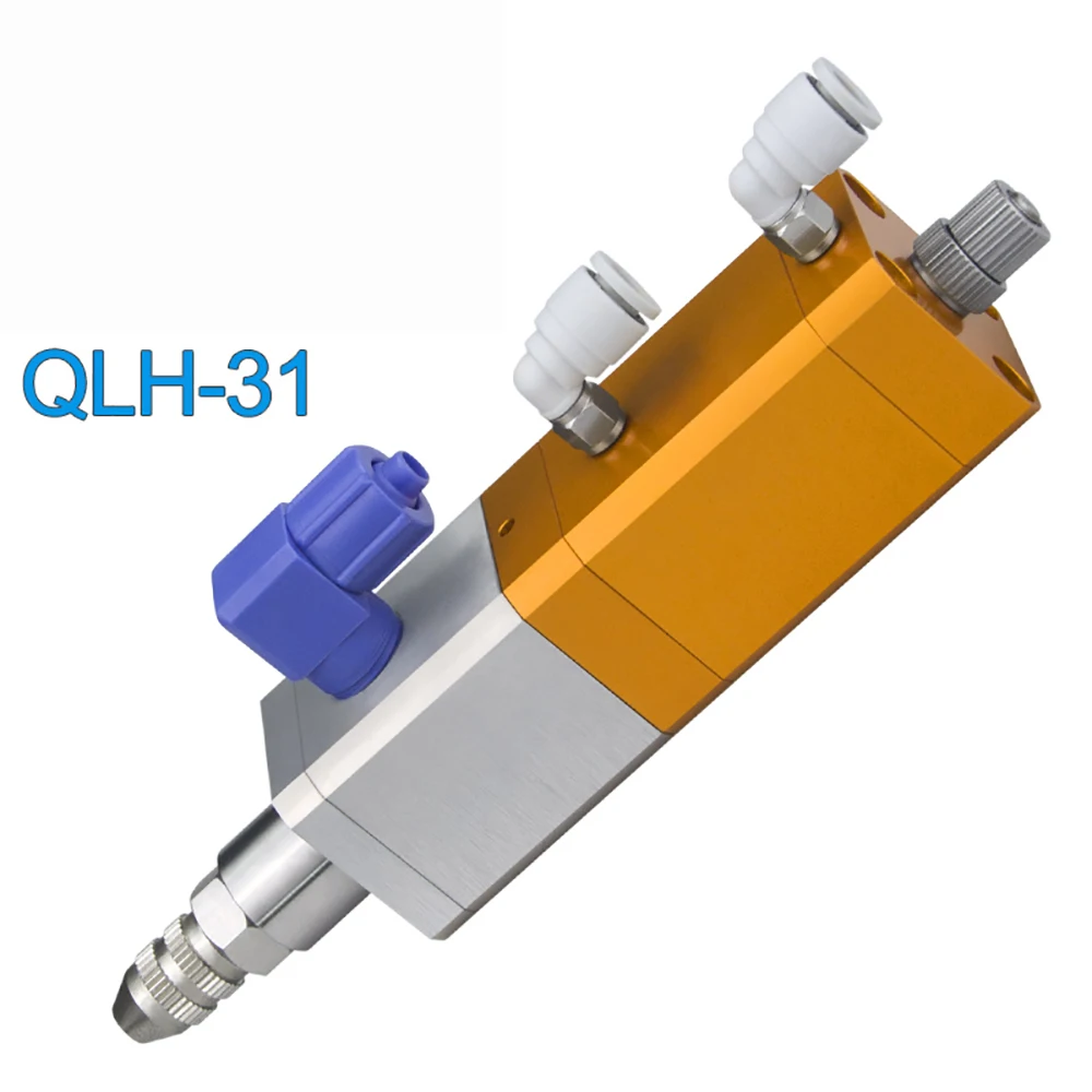 QLH31 Подъемный Обратный Всасывающий Дозирующий клапан Прецизионный Металлический Клапан для дозирования УФ-клея 0,01 мл 0