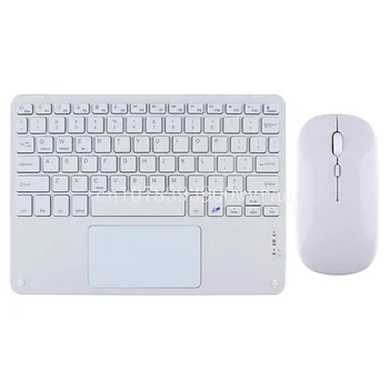 Bluetooth-клавиатура подходит для iPad, беспроводная мышь, Мини-портативный сенсорный перезаряжаемый мобильный телефон, планшет