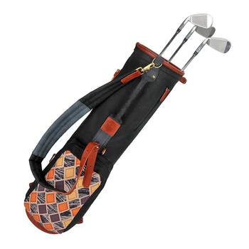 Сумки Tourbon Golf Sunday, Клубная сумка, клюшки, чехол для переноски, холст и кожа, ж/Карманные сумки для гольфа, 83 см