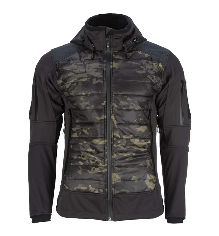 Военная Мягкая куртка Sark SkinTactical, Мужская Съемная куртка с несколькими карманами, Стеганые куртки Tick, Зимнее теплое ветрозащитное пальто 4