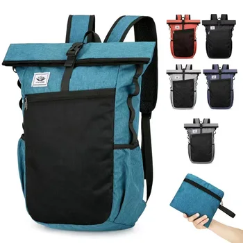 Походный рюкзак для мужчин и женщин, Складной рюкзак, Водонепроницаемый, сверхлегкий, для путешествий на открытом воздухе, Походный Рюкзак, школьная спортивная сумка для отдыха