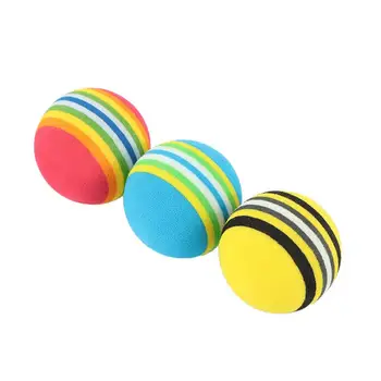 Игрок В гольф Мягкий Радужный Цвет EVA Пены Тренировочные Мячи Для Гольфа Тренировка Мяча для гольфа