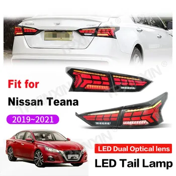Для Nissan Teana 2019-2021 Светодиодный задний фонарь, фара, Стоп-сигнал В Сборе, Автомобильные Аксессуары, Лампа Окружающего света, Модификация автомобиля, задний фонарь