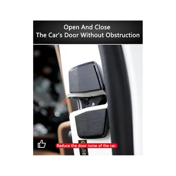 6 Комплектов Пряжки Дверного Замка TRD, Модернизированные Защелки Крышки Стабилизатора для Lexus Серии Toyota, Устраняющие Шум, Ограничитель Пространства