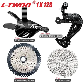 LTWOO AX12 1X12S Speed Groupset 12V Комплект Переключателей Скоростей для Горного Велосипеда Sunshine 52T Casstte VXM 12S Цепь MTB Велосипеда Запчасти для Велосипедов