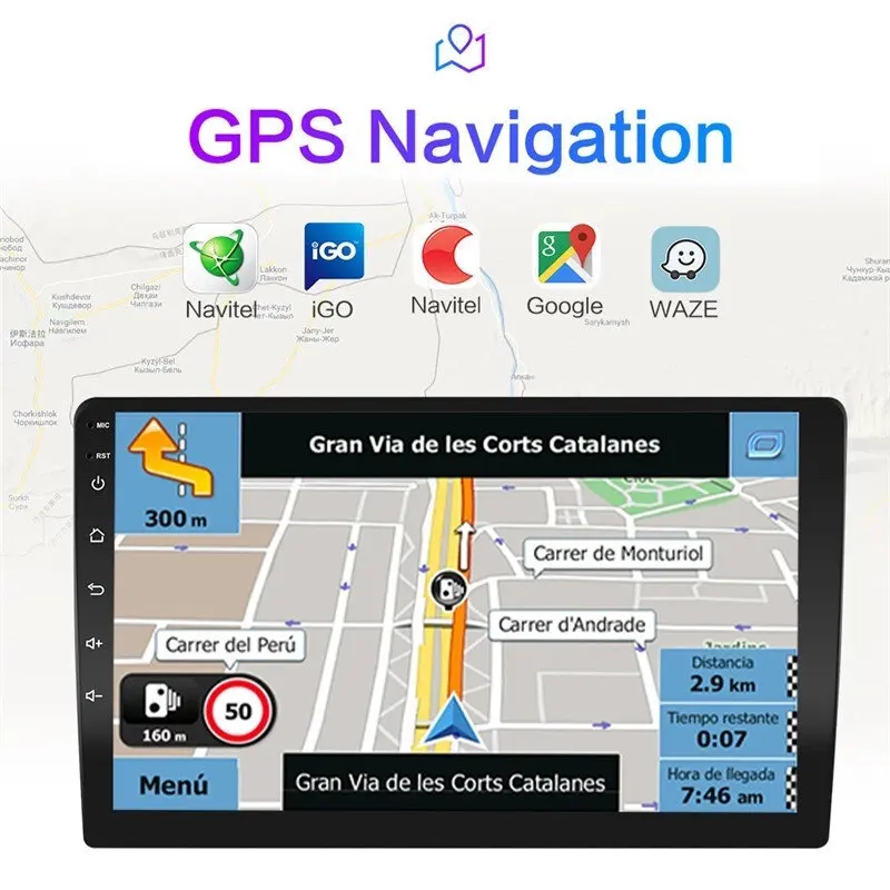 2 ГБ + 32 ГБ 2 din Android 10, автомобильный радиоприемник, мультимедийный стереоплеер, carplay, автоматическая GPS-навигация для Honda freed 2008-2016 2
