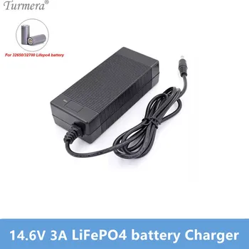 Новое зарядное устройство 14,6 V 3A LiFePO4 4S 12V 3A Lifepo4 зарядное устройство 14,4 V smart charger для батареи 4S 12V LiFePO4 Turmera
