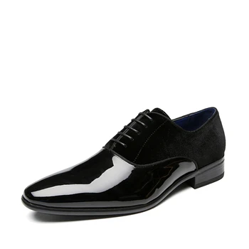 Мужская Модельная обувь, Мужская Весенняя Свадебная Мода, Офисная Высококачественная Кожаная Удобная Официальная обувь для деловых Людей 2023, Мужская Обувь