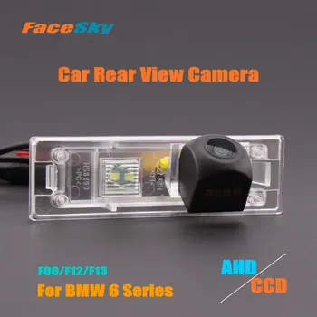 Автомобильная камера FaceSky Для BMW 6 Серии E63/E64 F06/F12/F13 Камера заднего вида AHD/CCD 1080P Аксессуары для парковочных изображений