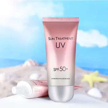 Летняя Защита для лица Солнцезащитный Крем SPF Protective Освежающий Изолирующий УФ-Крем 50 Skin Anti-Aging Protecti B6B5