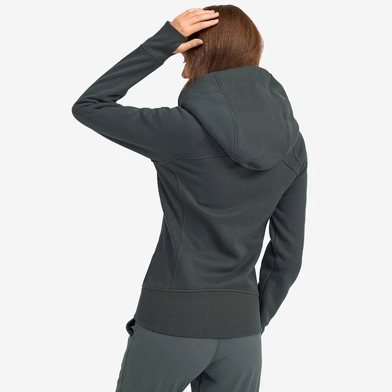 Осенне-зимняя женская куртка, дышащая верхняя одежда для занятий йогой, фитнесом, бегом, пальто для тренировок, женская осенняя куртка, ветровка 1