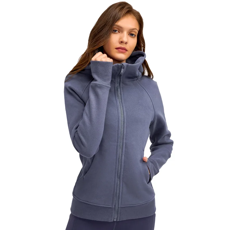 Осенне-зимняя женская куртка, дышащая верхняя одежда для занятий йогой, фитнесом, бегом, пальто для тренировок, женская осенняя куртка, ветровка 3