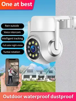 Монитор безопасности 5G Wifi CCTV Камера 1080P, Ночное Беспроводное аудио, Защита безопасности, Wifi IP-камера В помещении и на улице