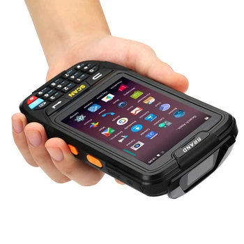 Портативный сканер штрих-кодов 4GLTE WIFI, Android PDA, Машинный сборщик данных для управления запасами, 1D 2D QR-сканеры