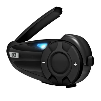 Гарнитура внутренней связи для мотоциклетного шлема Беспроводная Bluetooth-совместимая 5.1 800 м
