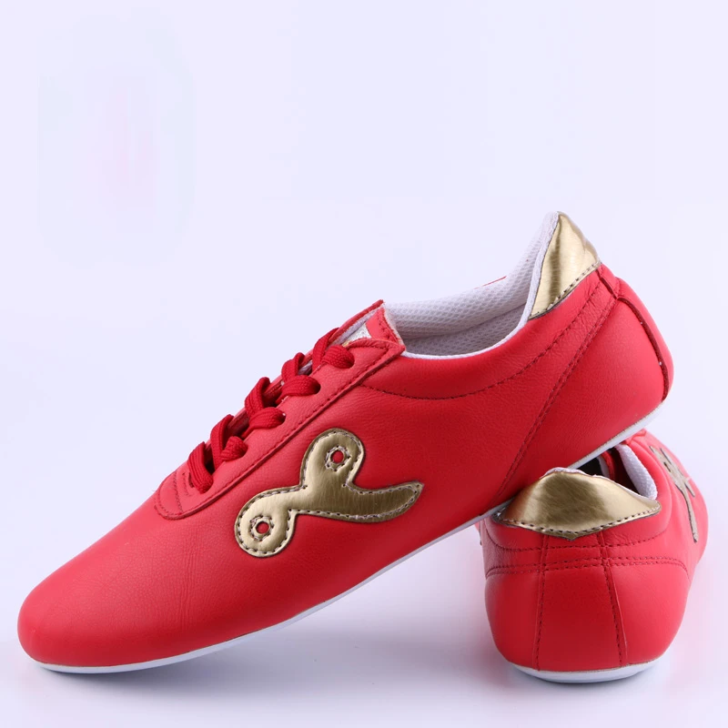 Обувь для китайского кунг-фу, Обувь для Тайцзи, Обувь для боевых искусств Тайцзи Ву Шу Из искусственной кожи Для детей и взрослых 4