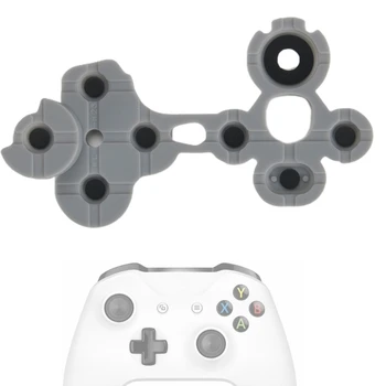 Беспроводной контроллер из токопроводящей резины Для геймпада Xbox one s X, Силиконовая кнопка, запасные части для ремонта